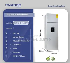 Adjustable Nasco 280ltrs Top Load Refrigerator