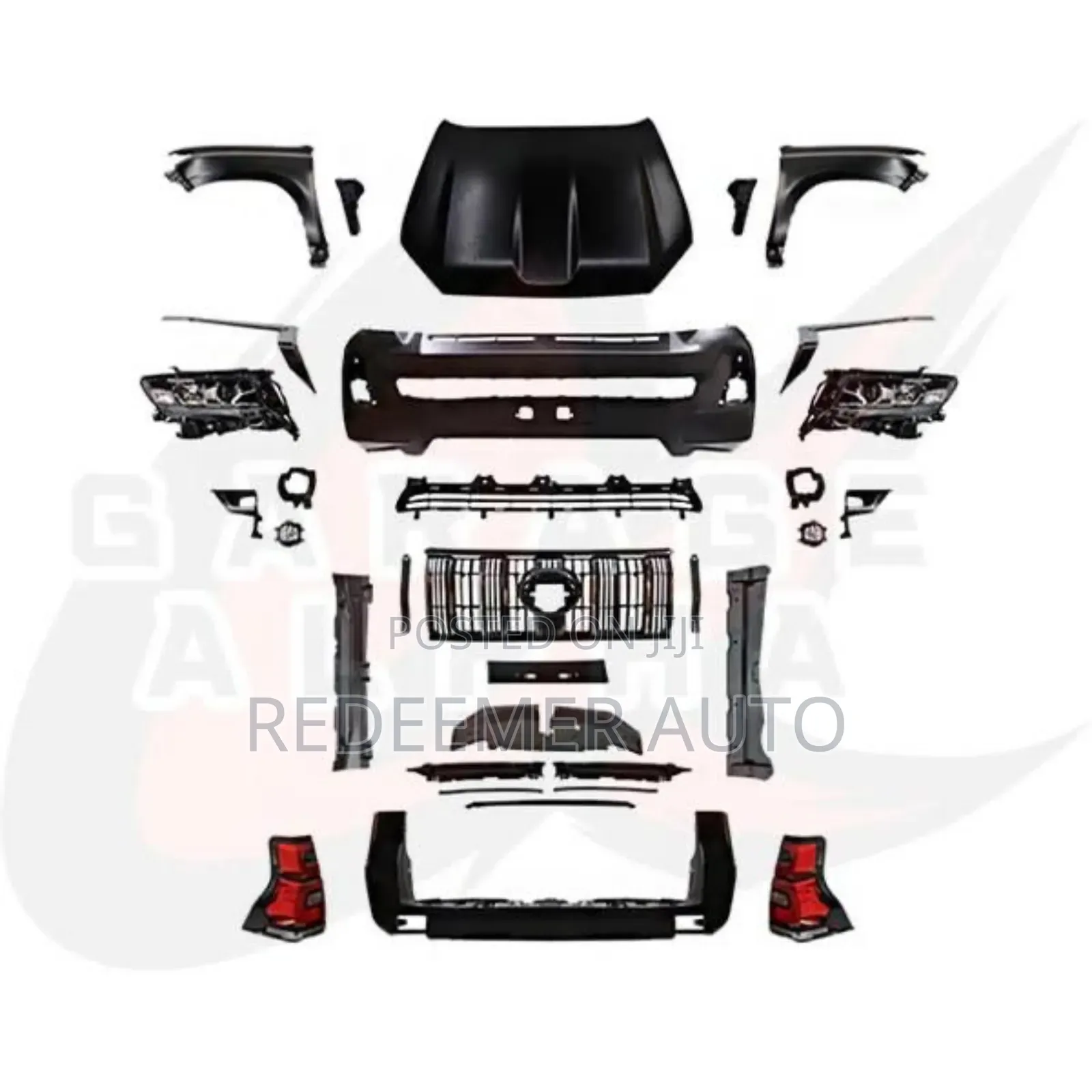 Land Cruiser Prado 2018-2023 Upgrade Body Kits