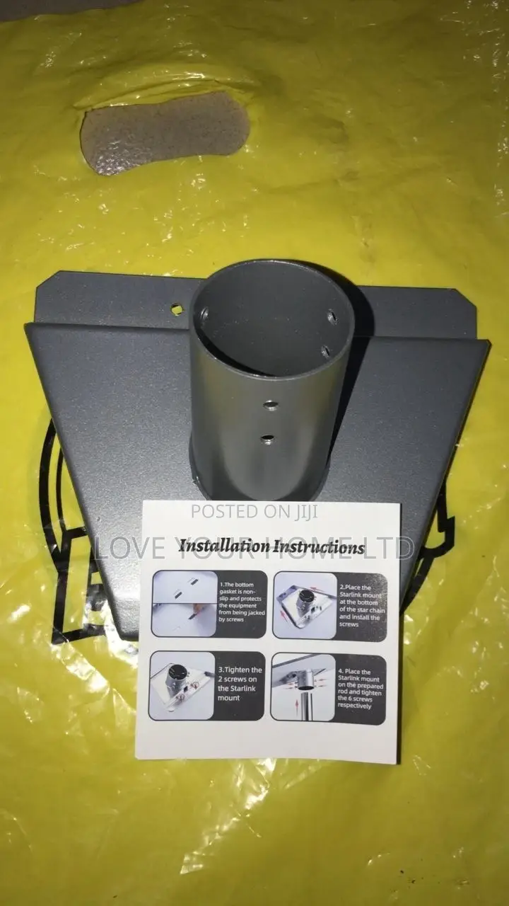 Starlink Gen 3 Steel Pipe Adapter