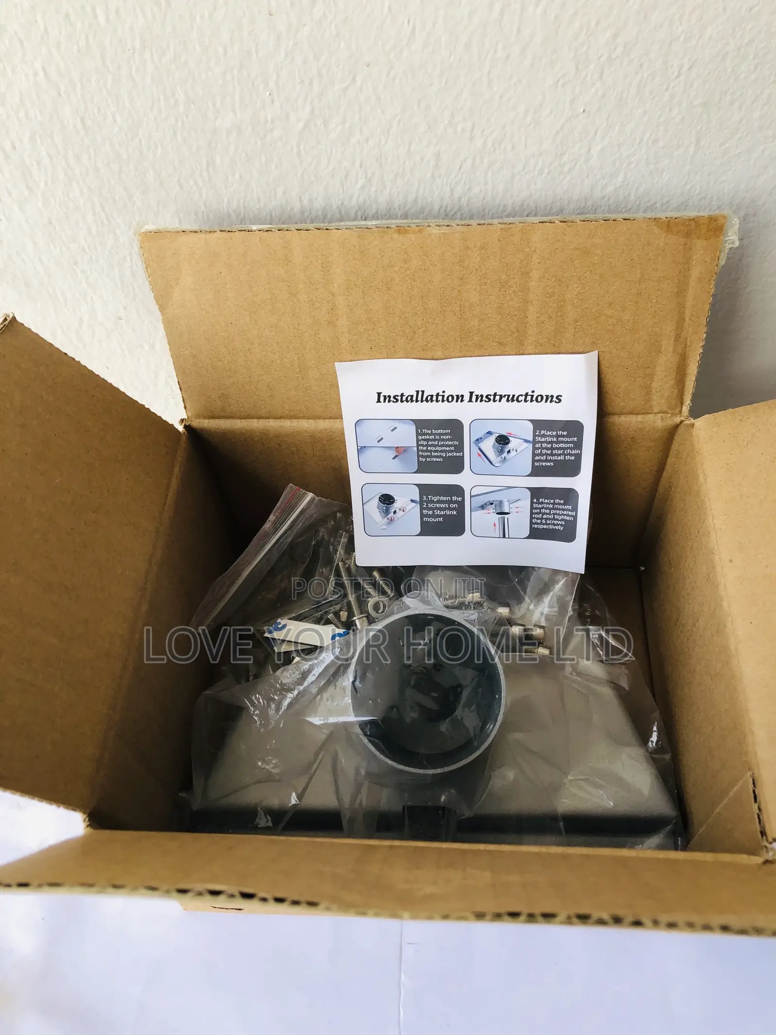 Starlink Gen 3 Steel Pipe Adapter