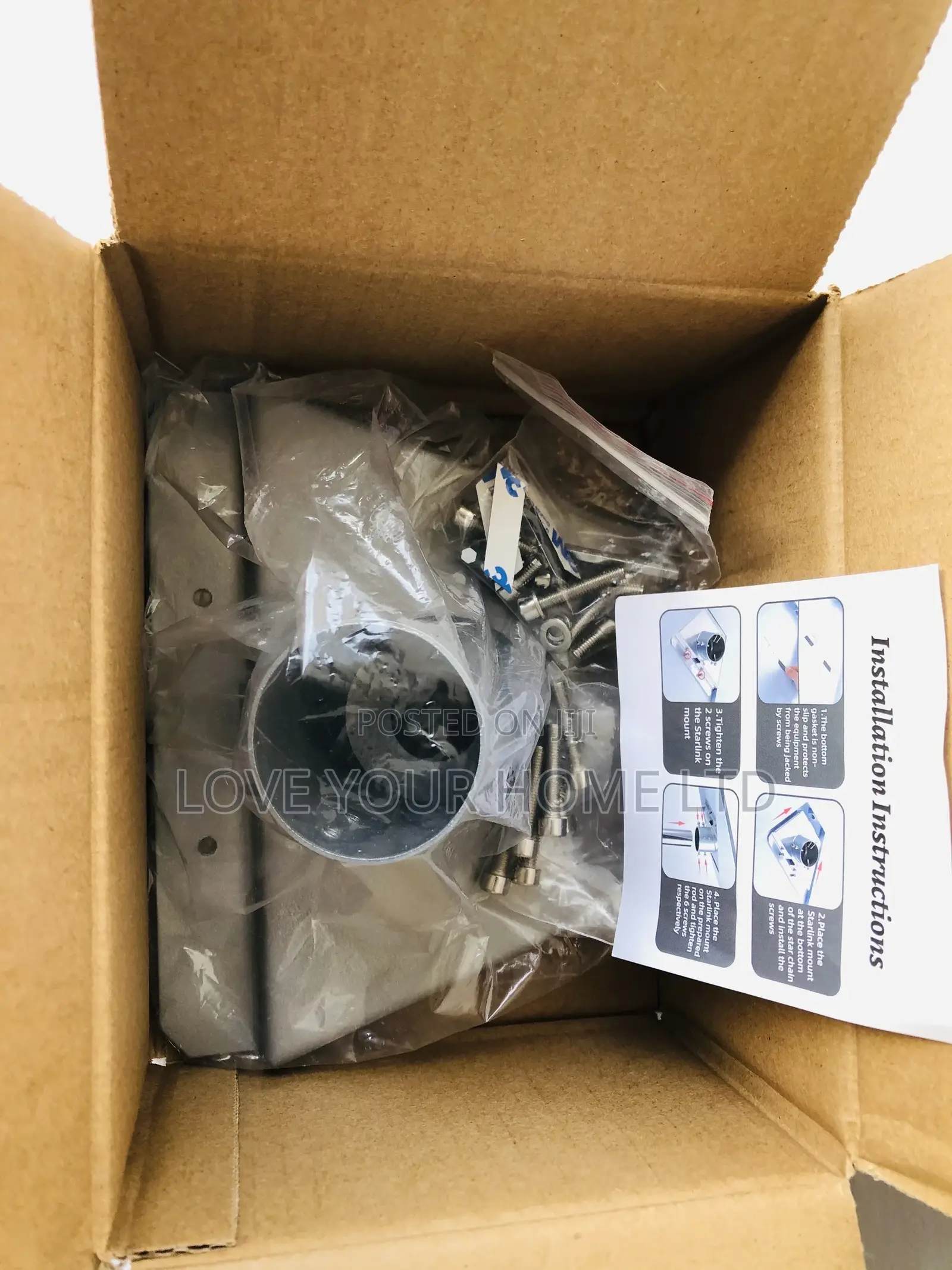 Starlink Gen 3 Steel Pipe Adapter