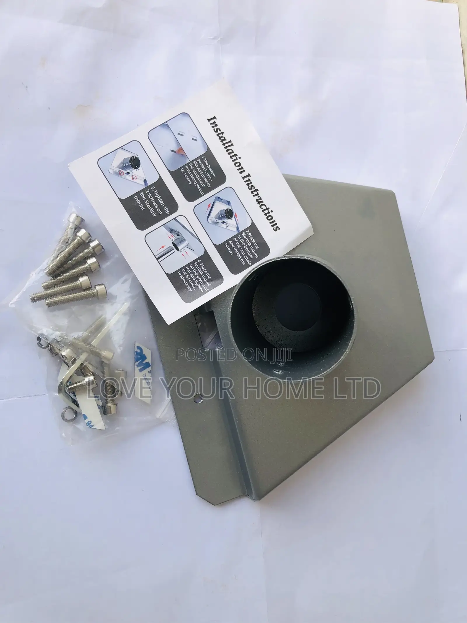 Starlink Gen 3 Steel Pipe Adapter