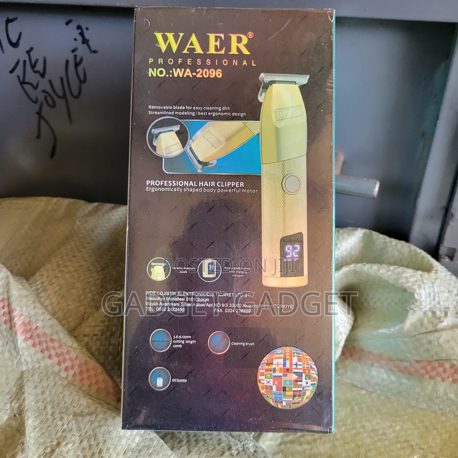 Digital Waer Hair Clipper Rechargeable