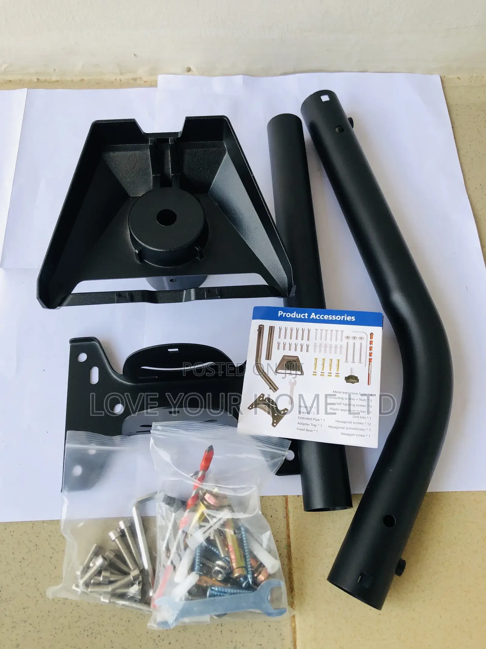 Long Wall Mount For Mounting Kit / Adjustment Roof Mount