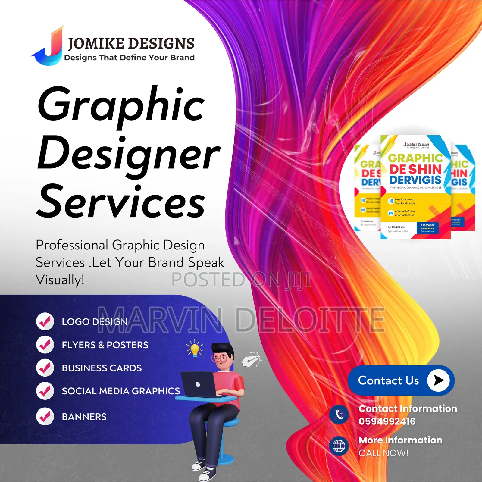 Affordable Graphic Design Services – Logos, Flyers More