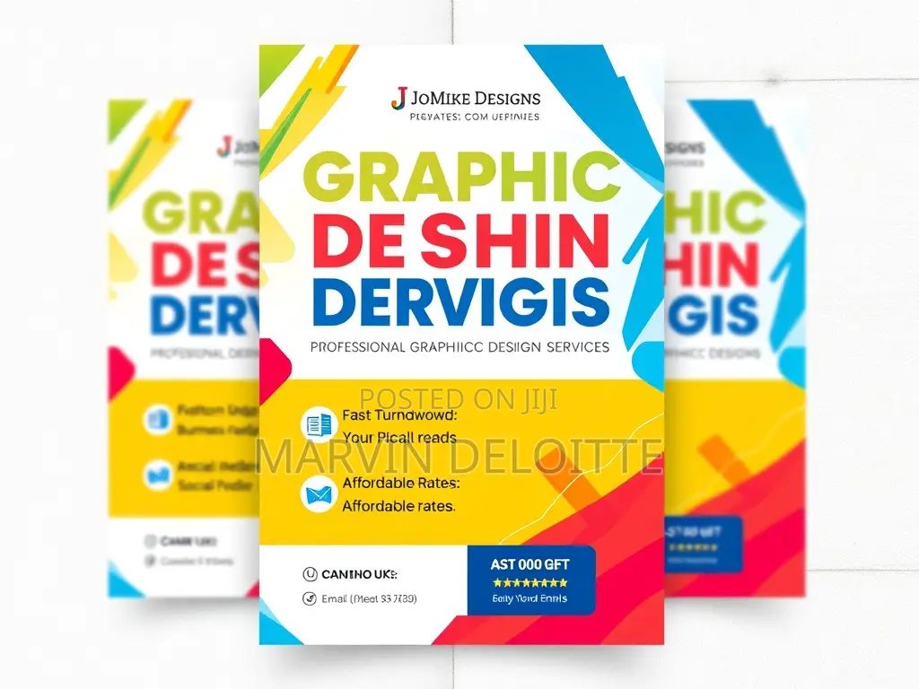 Affordable Graphic Design Services – Logos, Flyers More
