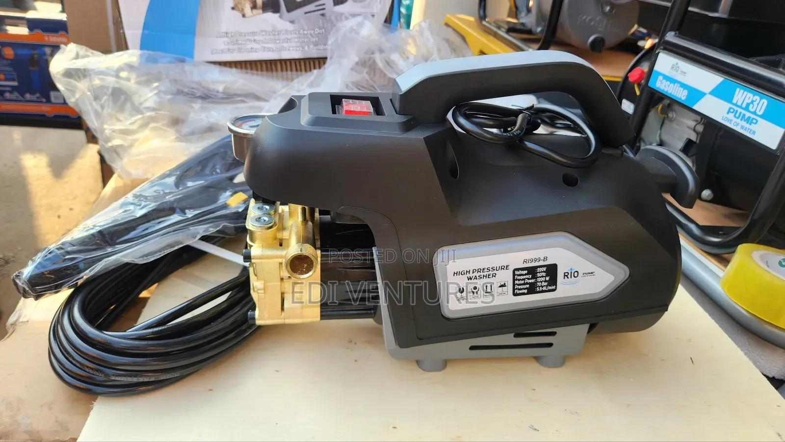 Rio 1200w High Pressure Washer 70 Bar