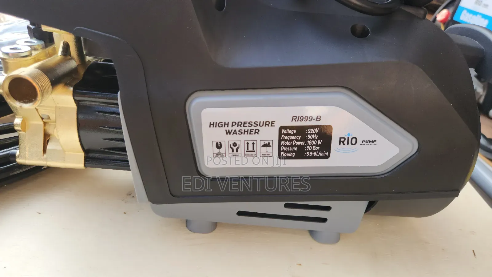 Rio 1200w High Pressure Washer 70 Bar