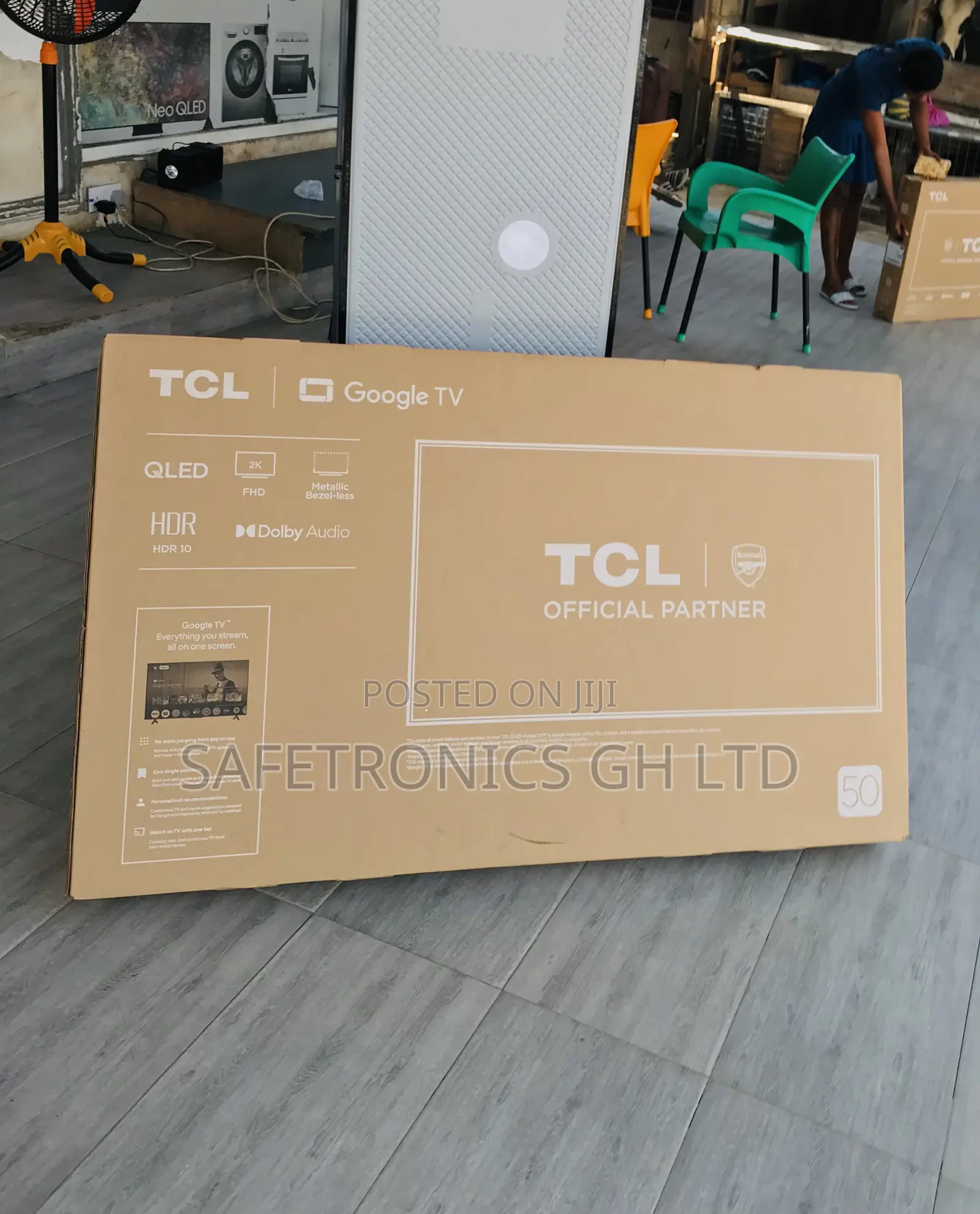 Android Qled Black C645 50 Inch TCL Smart Uhd Tv
