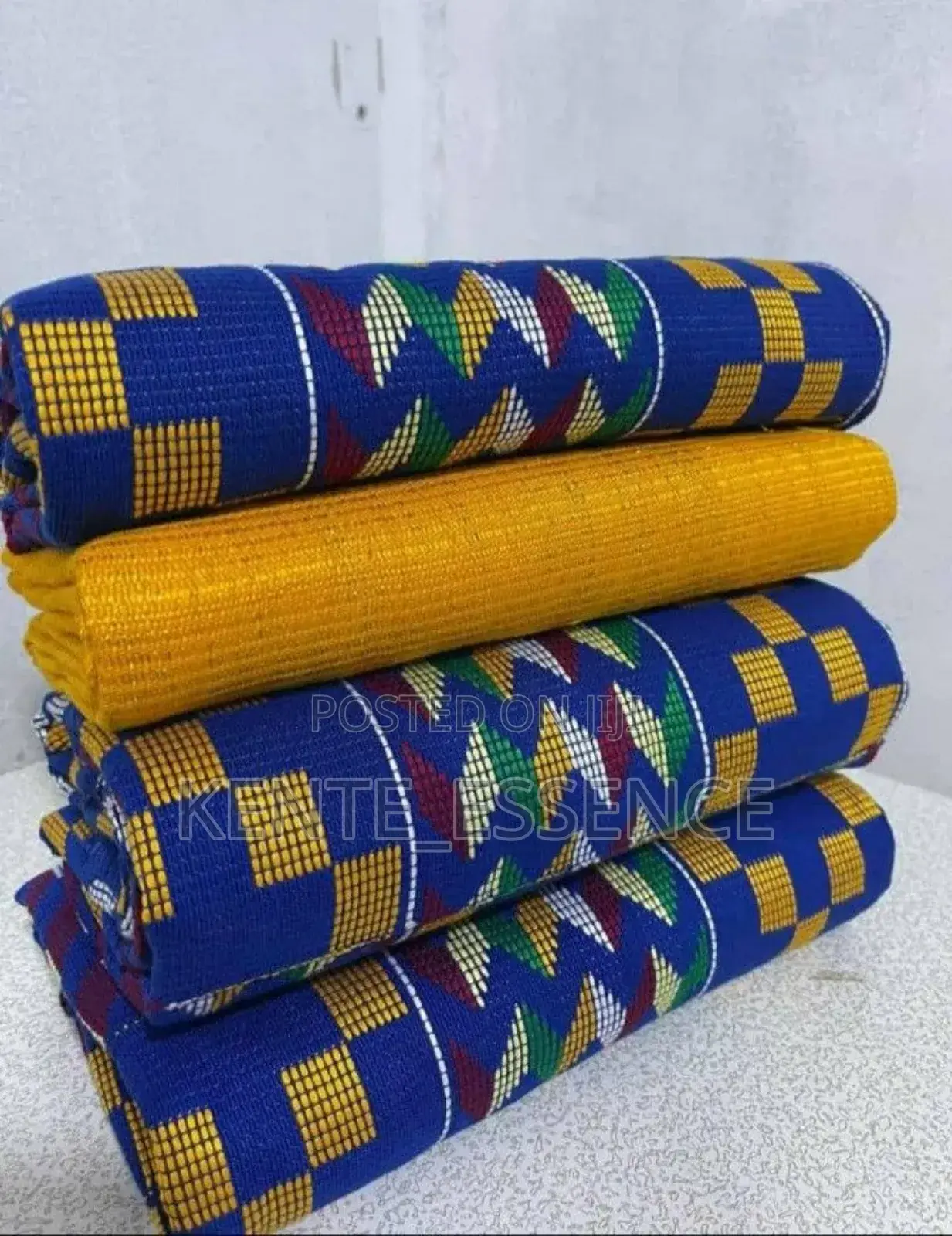 Bonwire Kente for 700 Cedis for 6 Yards