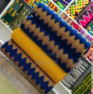 Bonwire Kente for 700 Cedis for 6 Yards