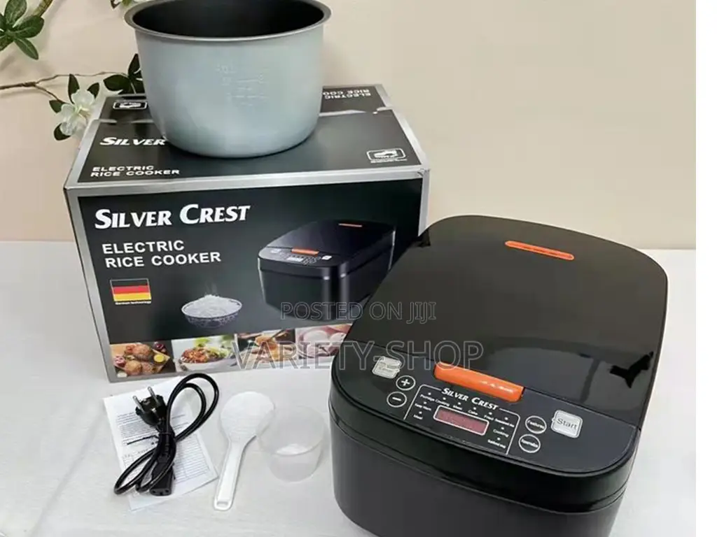 High Capacity 5l Silver Crest Rice Cooker