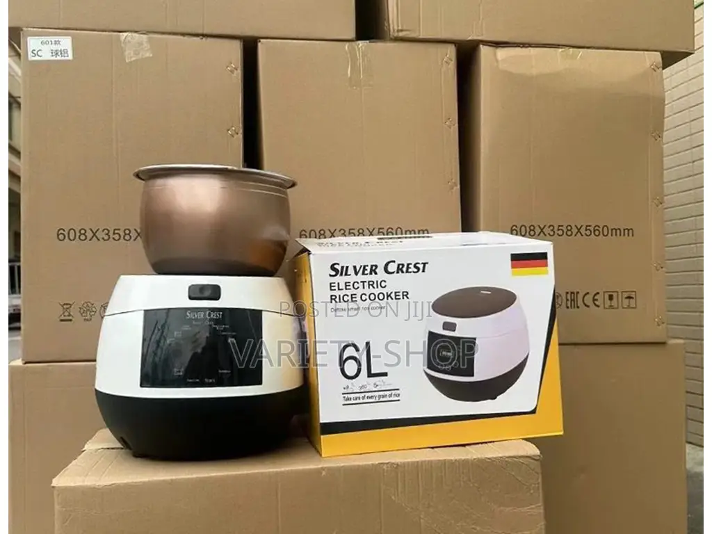 6l Affordable Silver Crest Rice Cooker for Household