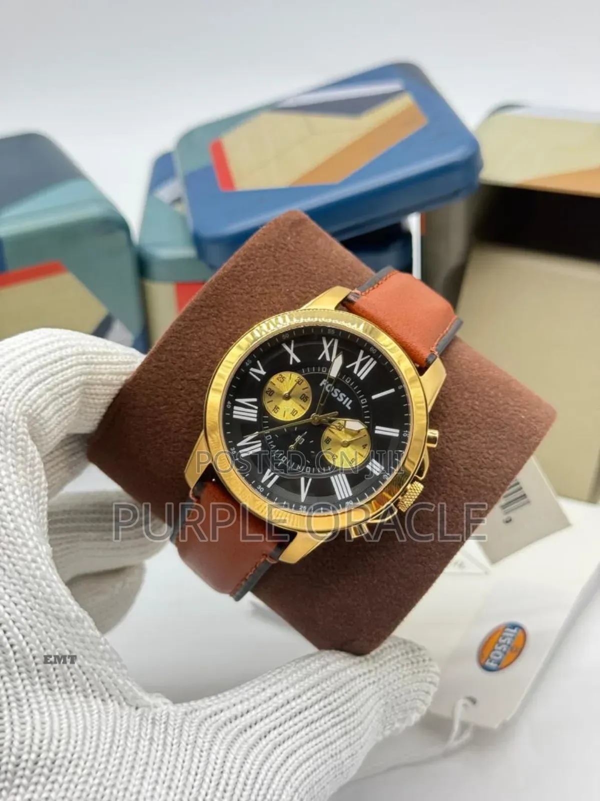 Experience the Fossil Grant Chronograph