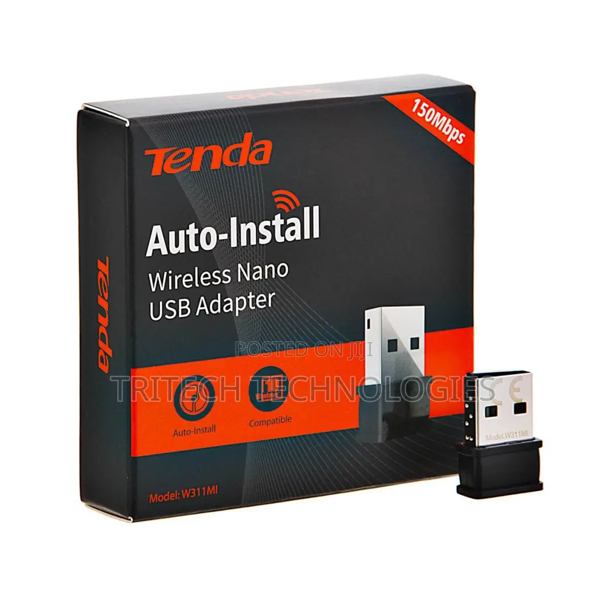 Tenda Usb Wifi Wireless Adapter Nano Mini W311mi