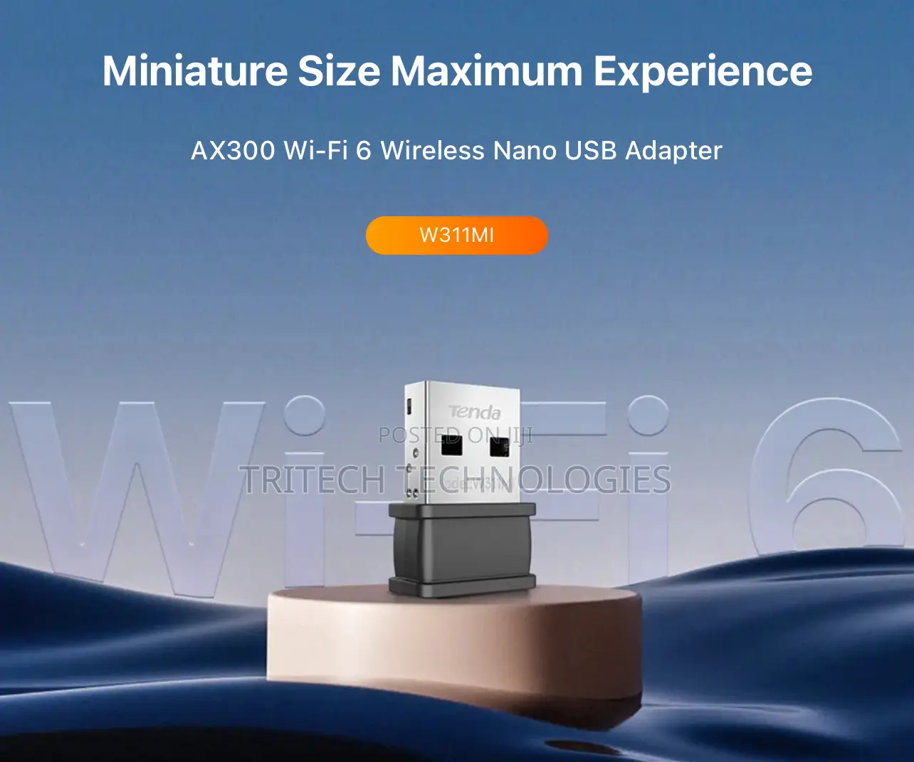 Tenda Usb Wifi Wireless Adapter Nano Mini W311mi