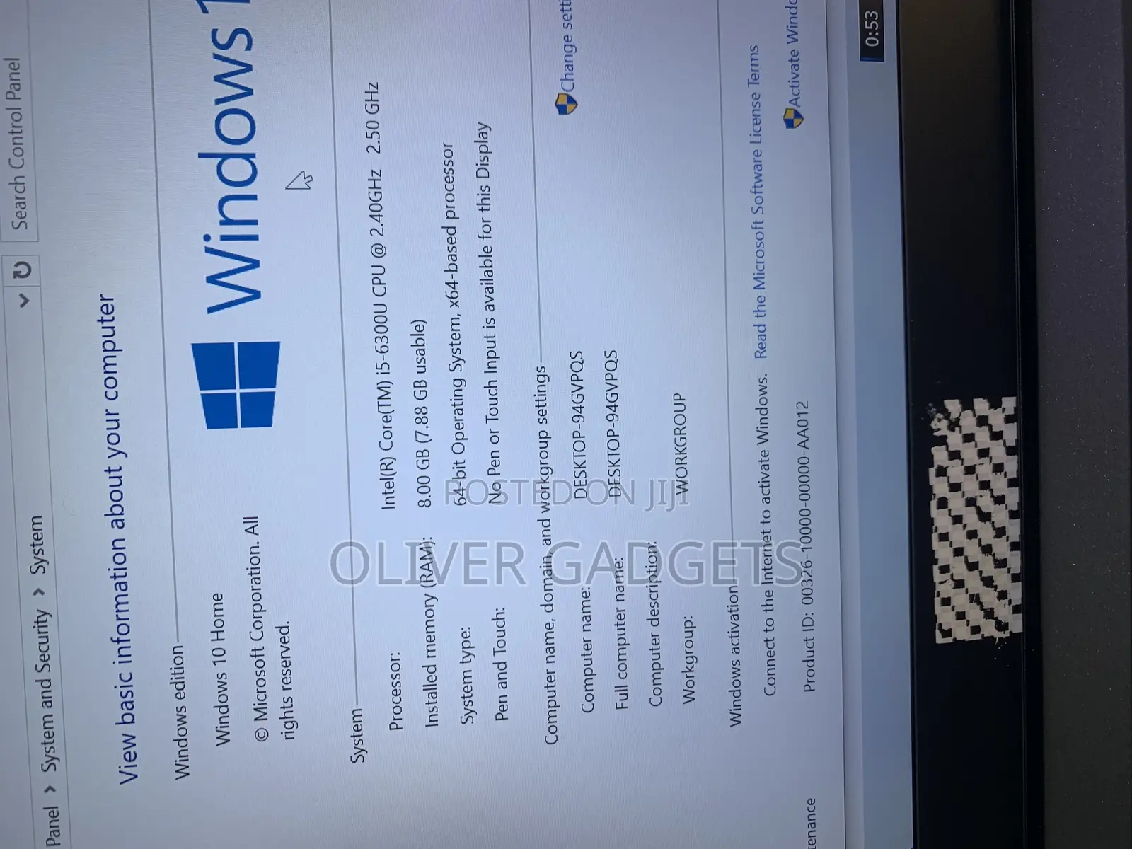 Laptop Lenovo ThinkPad T470s 8GB Intel Core i5 SSD 256GB