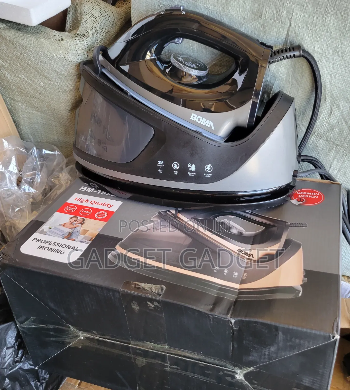 Boma Pressure Steam Electric Iron