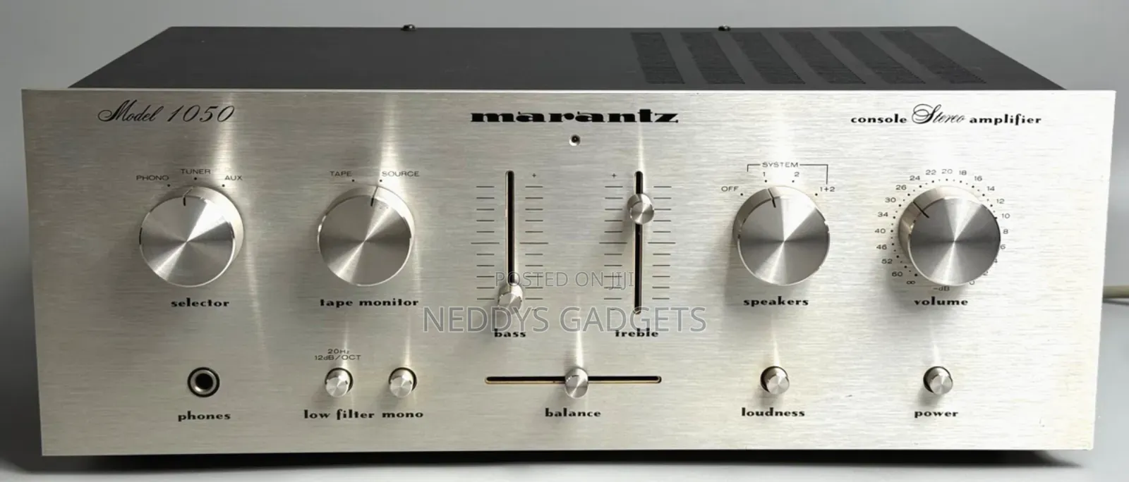 Marantz Model 1050 Console Stereo Amplifier