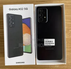 New Samsung Galaxy A52 5G 128 GB Black