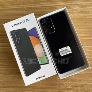 New Samsung Galaxy A52 5G 128 GB Black