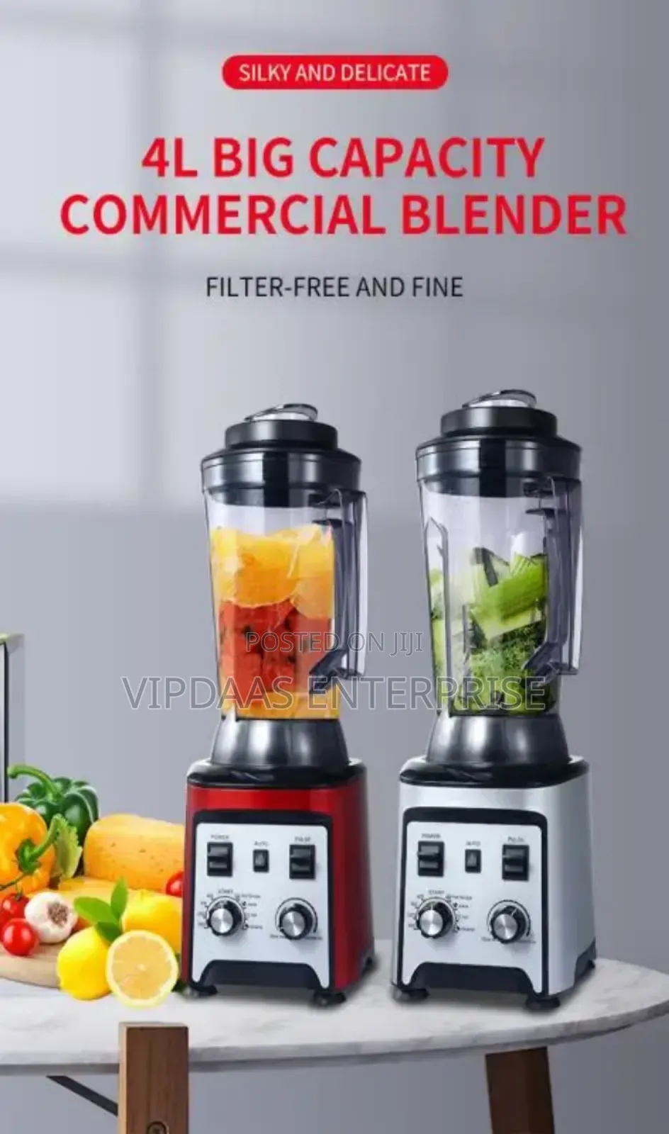4 Liters Heavy Duty Commercial Blender
