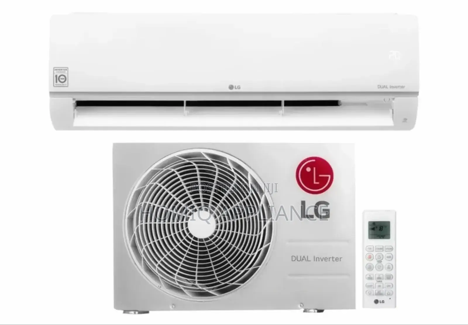 Lg 2.5hp R410a Inverter Ac Powerful Silent Cooling
