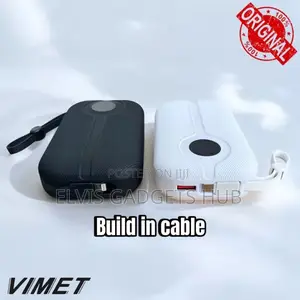 20000mah Power Bank With Type C/Lightning Cable