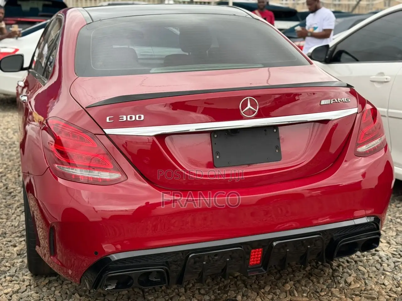 Mercedes-Benz C300 Sport 4Matic Sedan AWD (2.0L 4cyl 7A) 2017 Red