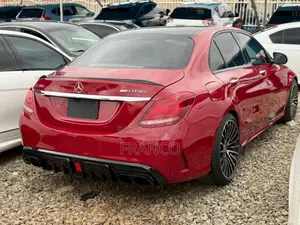 Mercedes-Benz C300 Sport 4Matic Sedan AWD (2.0L 4cyl 7A) 2017 Red