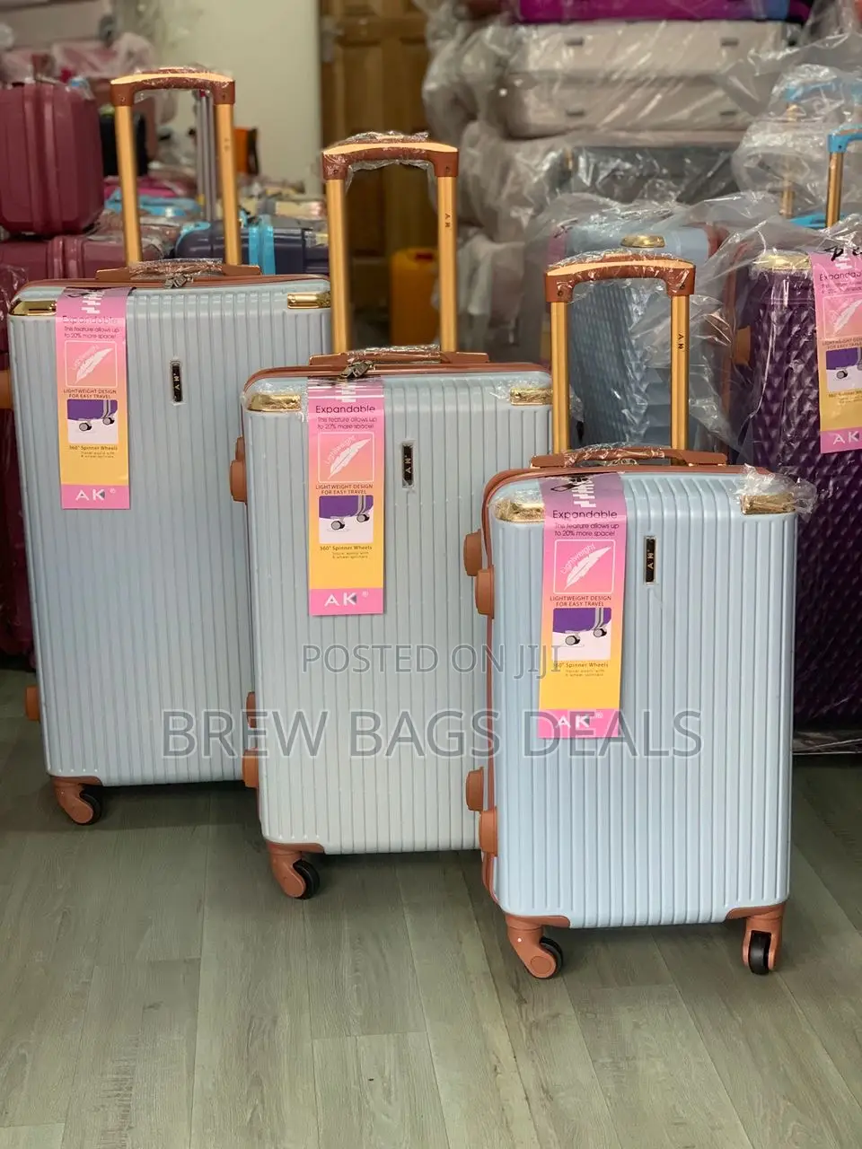 Ak 3set Unbreakable Anticrack Engagement Bag