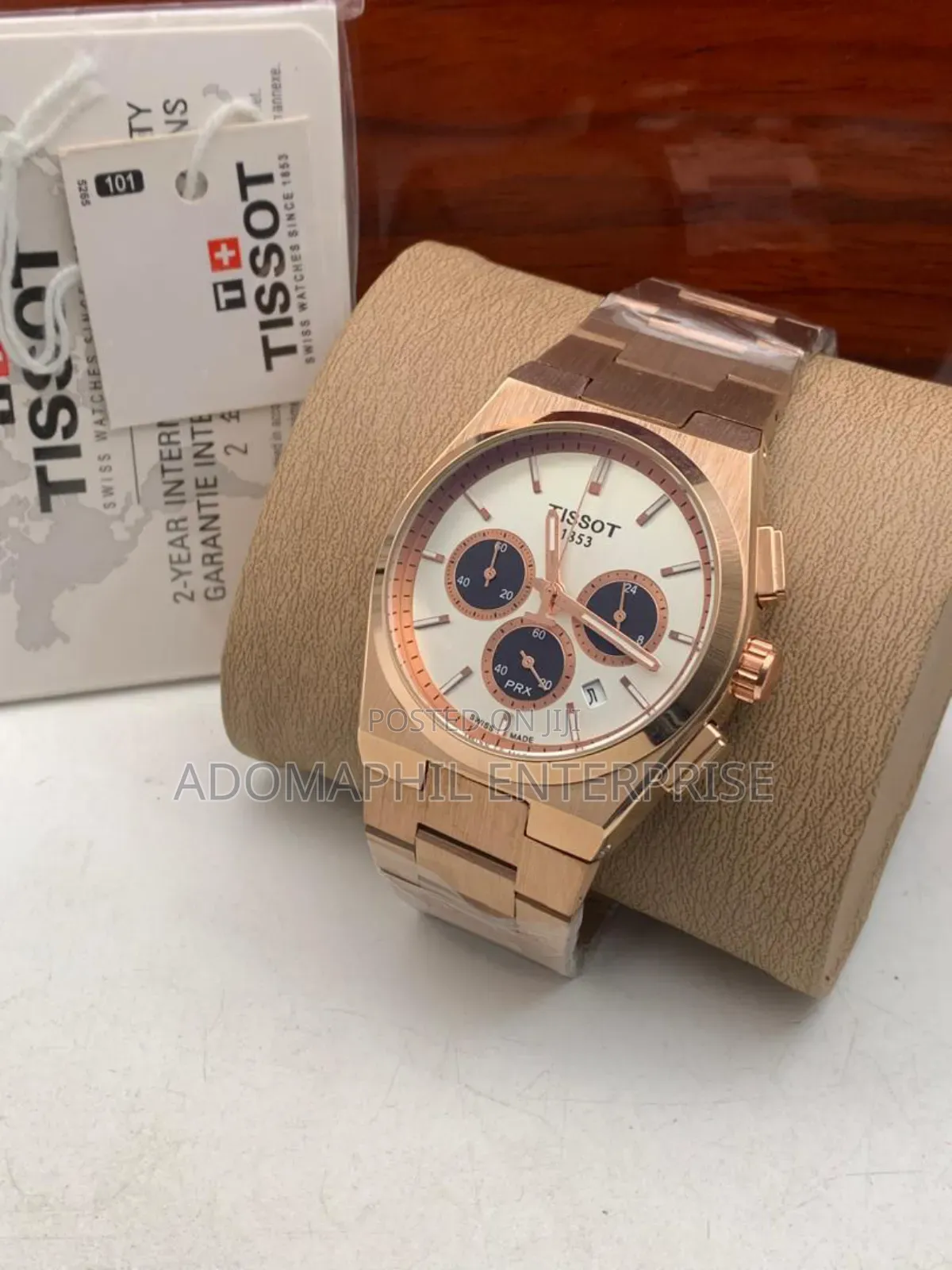Tissot Swiss Made Chronograph Chain Watch