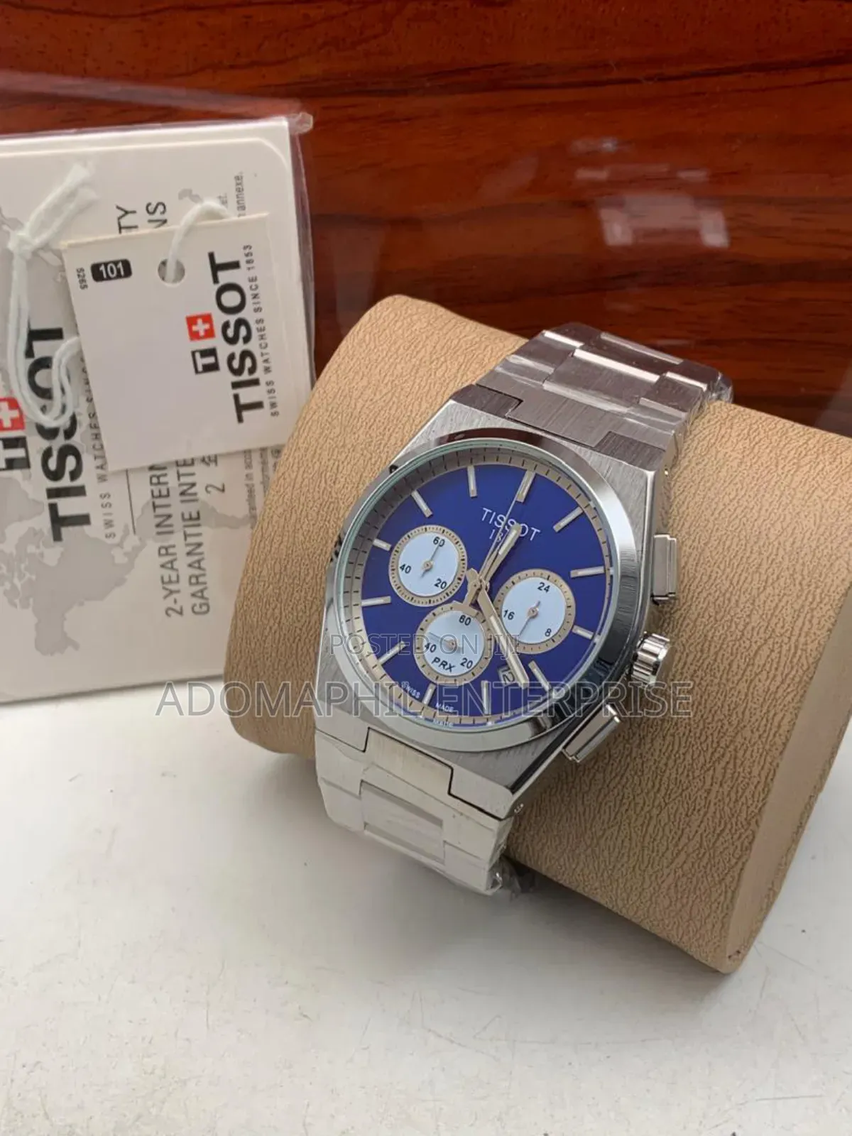Tissot Swiss Made Chronograph Chain Watch