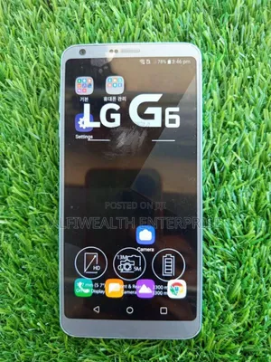 New LG G6 32 GB Silver