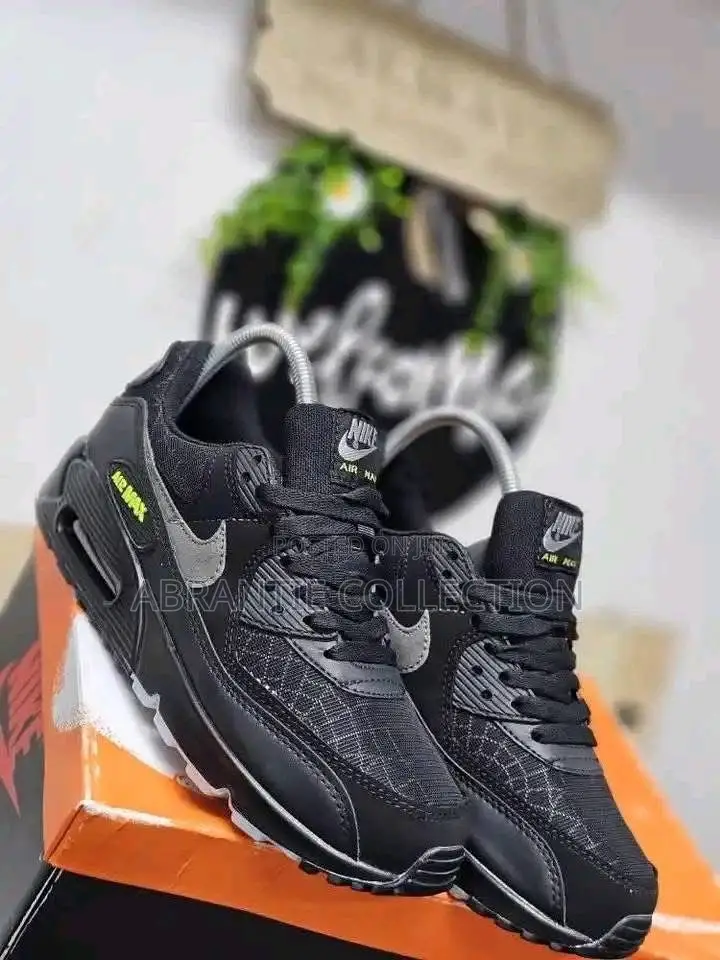 Nike Air Max 90 Black Volt Sneakers