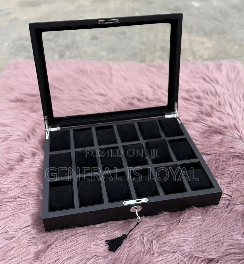 18slots Watches Box With Key