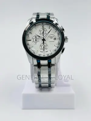 Tissot Chronograph Date Two-Tone Dial Wrist Watch