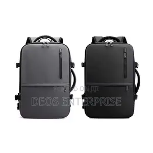 Men Business Travel Casual Bag Waterproof Backpack