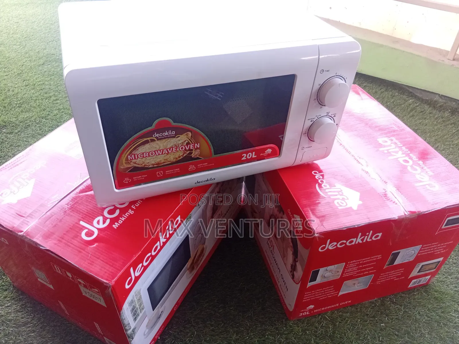 Rotary Tray 20l Decakila Microwave Oven Systematic Set