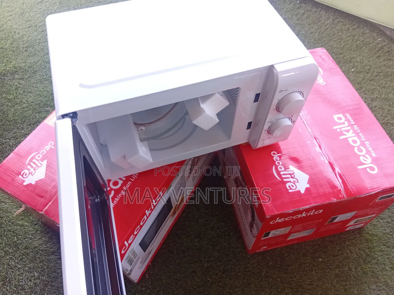 Dual Knob Operation Decakila Microwave Oven 20l Oven