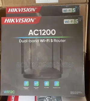 Ac1200 Dual Band Wifi 5 Router Hikvision Wr12c High Speed