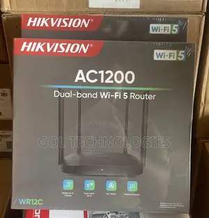 Ac1200 Dual Band Wifi 5 Router Hikvision Wr12c High Speed