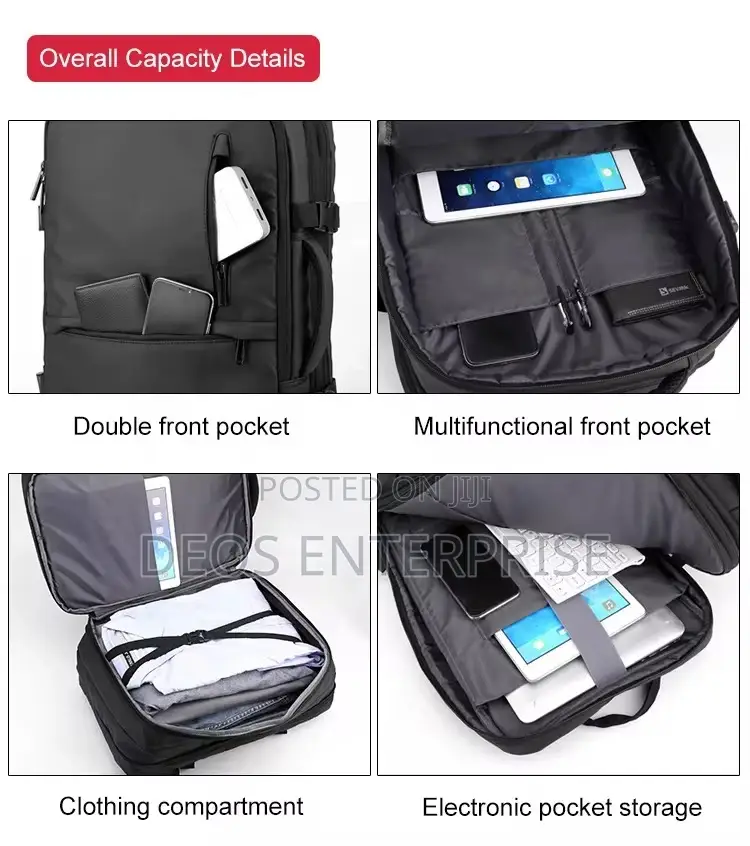 Omaska 17 Inch Laptop Backpack With Usb Port Available