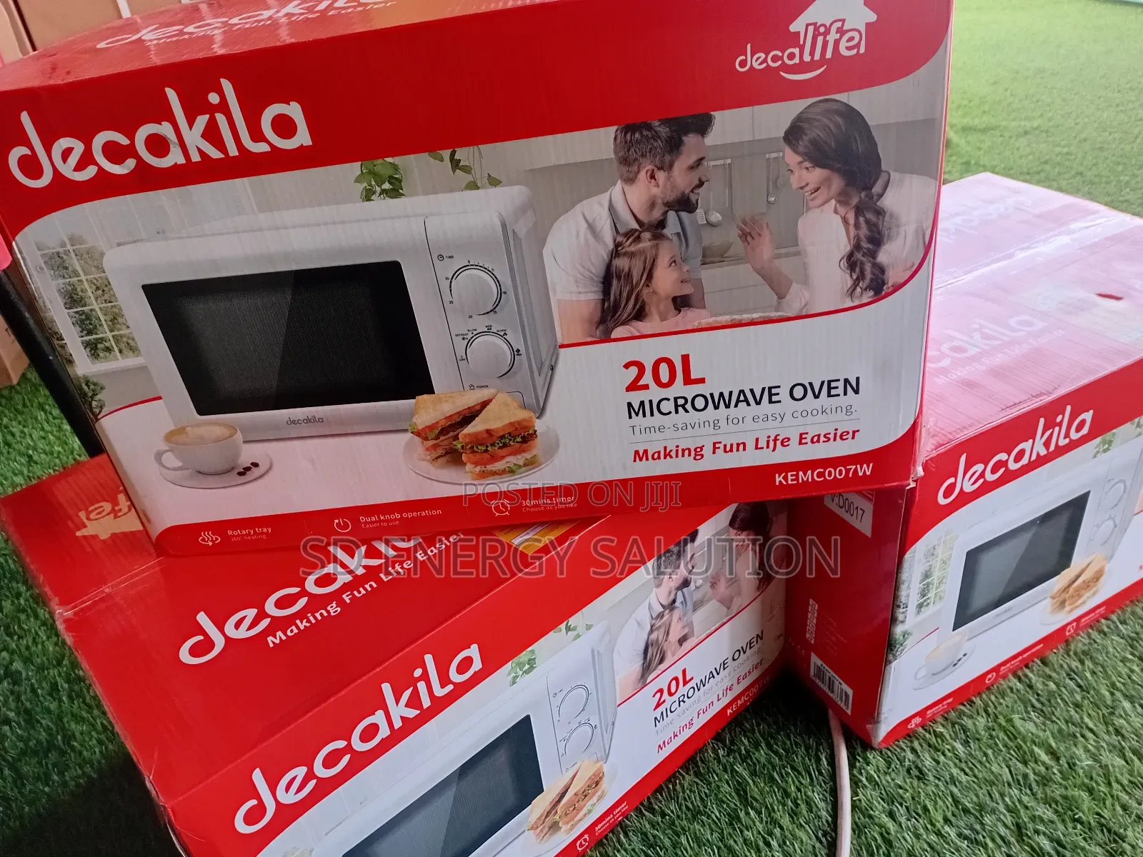 Excellent Decakila Easy to Clean Microwave 2ol