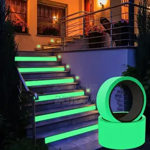 2 Rolls Fluorescent Green Luminous Tape
