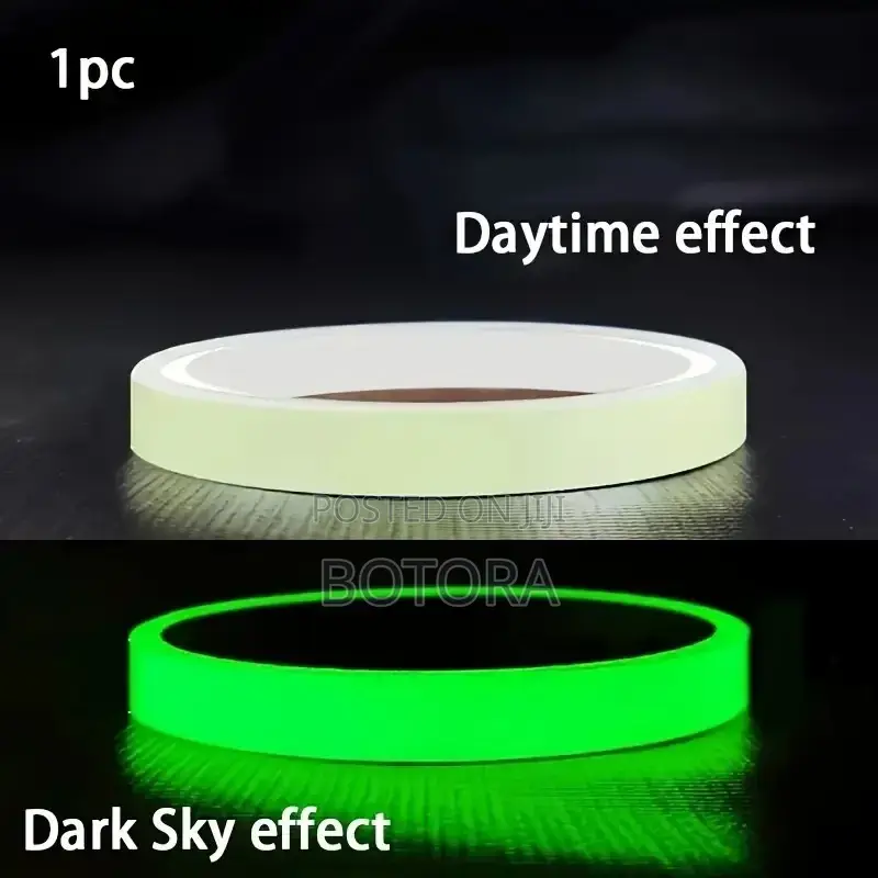 2 Rolls Fluorescent Green Luminous Tape