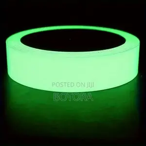 2 Rolls Fluorescent Green Luminous Tape