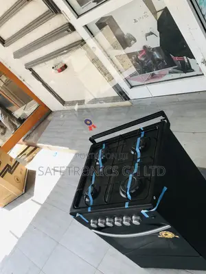 Best Reliable 4 Gas Cooker Oven Gril Volcano Black 50x50