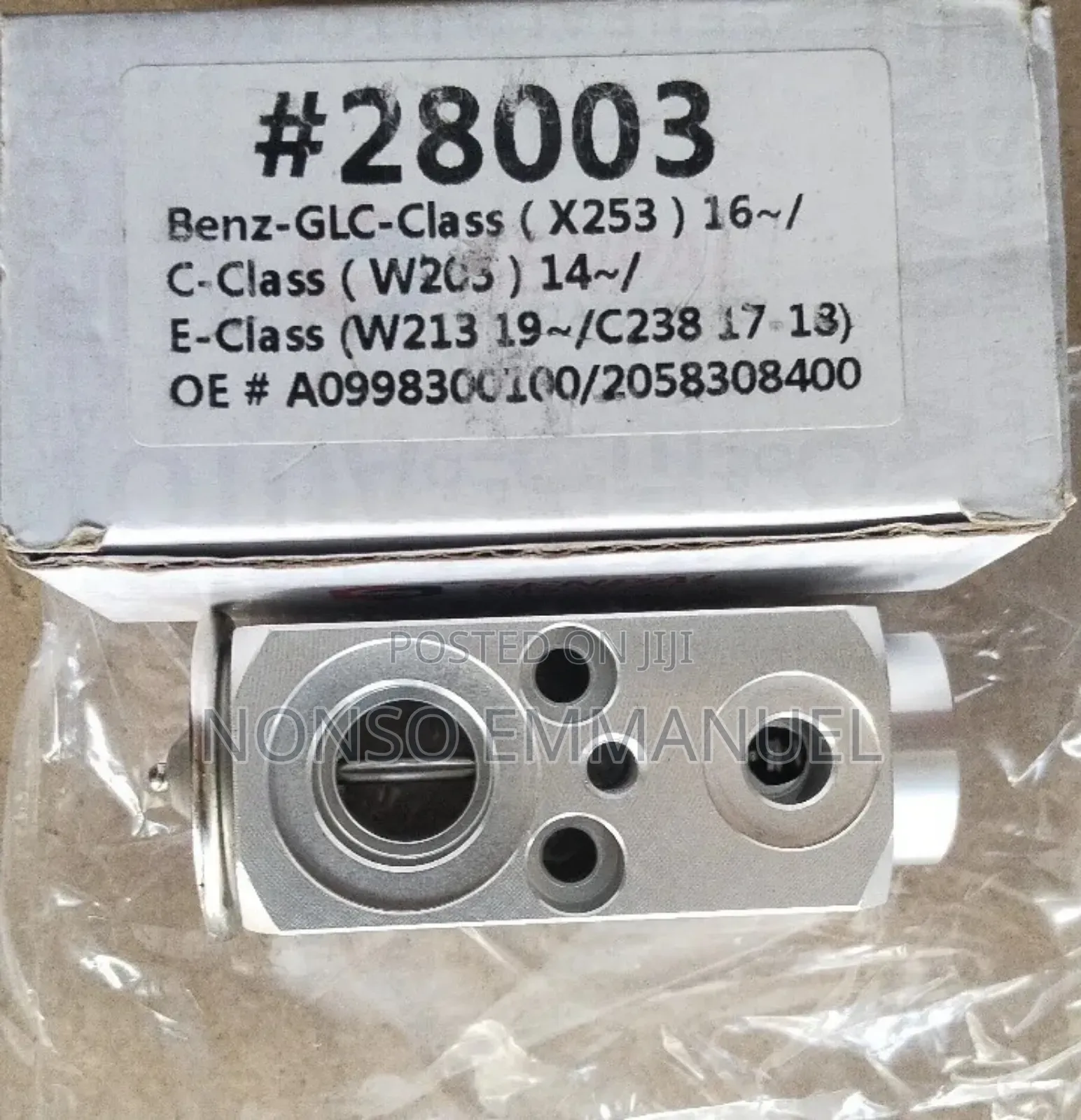 Mercedes Benz C300expansion Valve