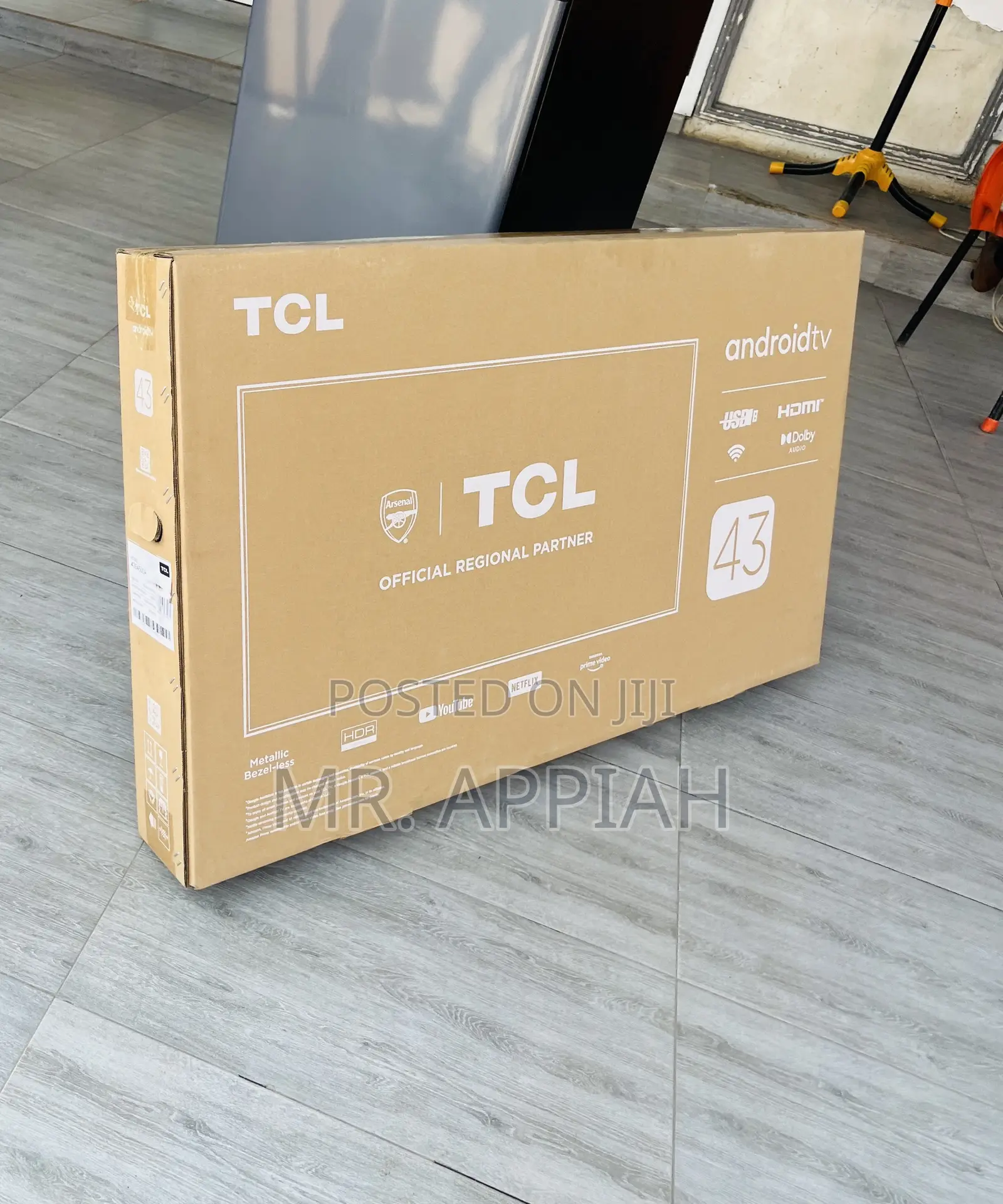 Premium Unique TCL 43” Smart Television(Black) 